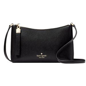 New Kate Spade Sadie Crossbody Saffiano Leather Black